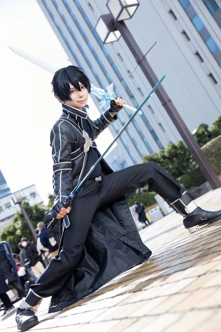 Kirito cosplay costume siêu ngầu cực chất