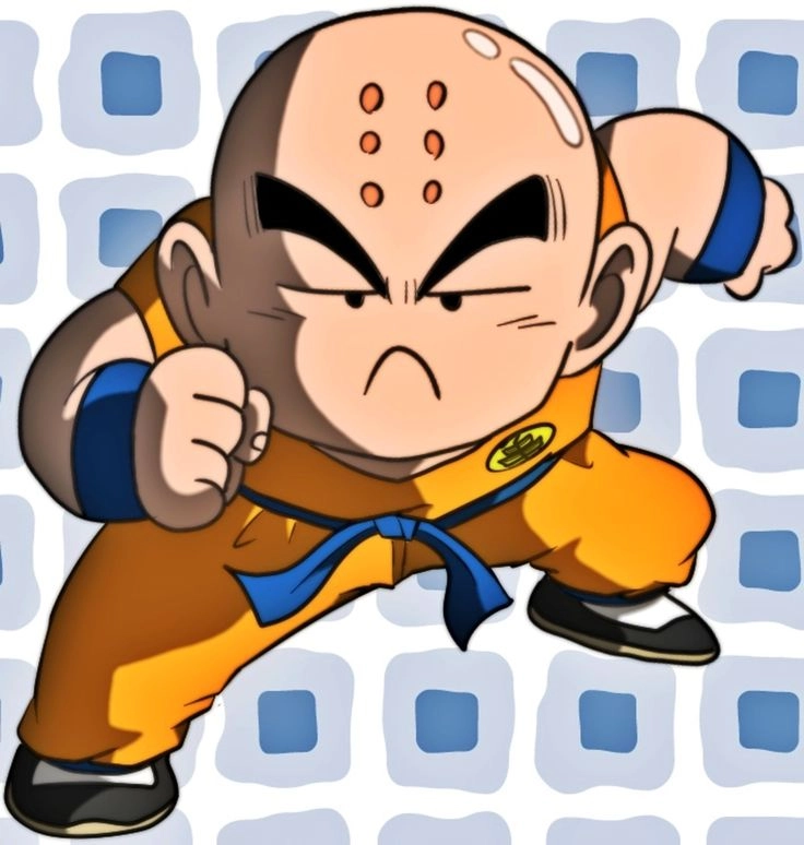 Krillin meme nét mặt gây cười được fan sử dụng nhiều