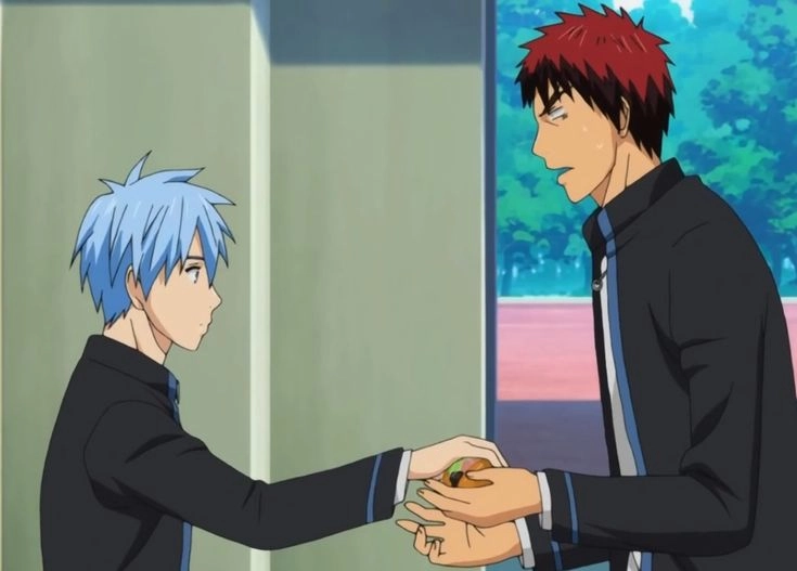 Kagami x Kuroko manga tái hiện tình bạn bền chặt giữa hai người