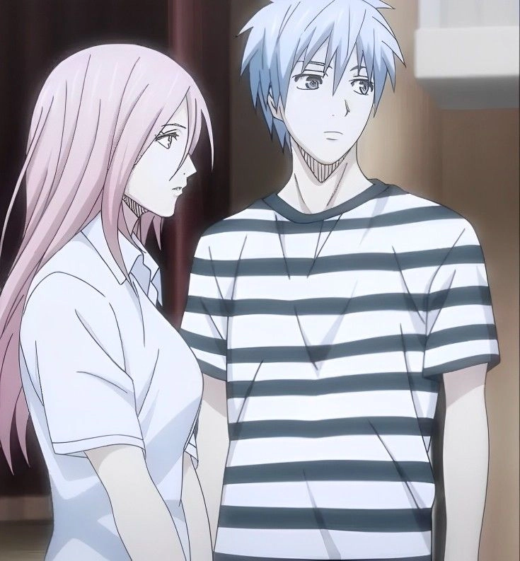 Kuroko x Momoi fanart tái hiện khoảnh khắc dễ thương của cả hai