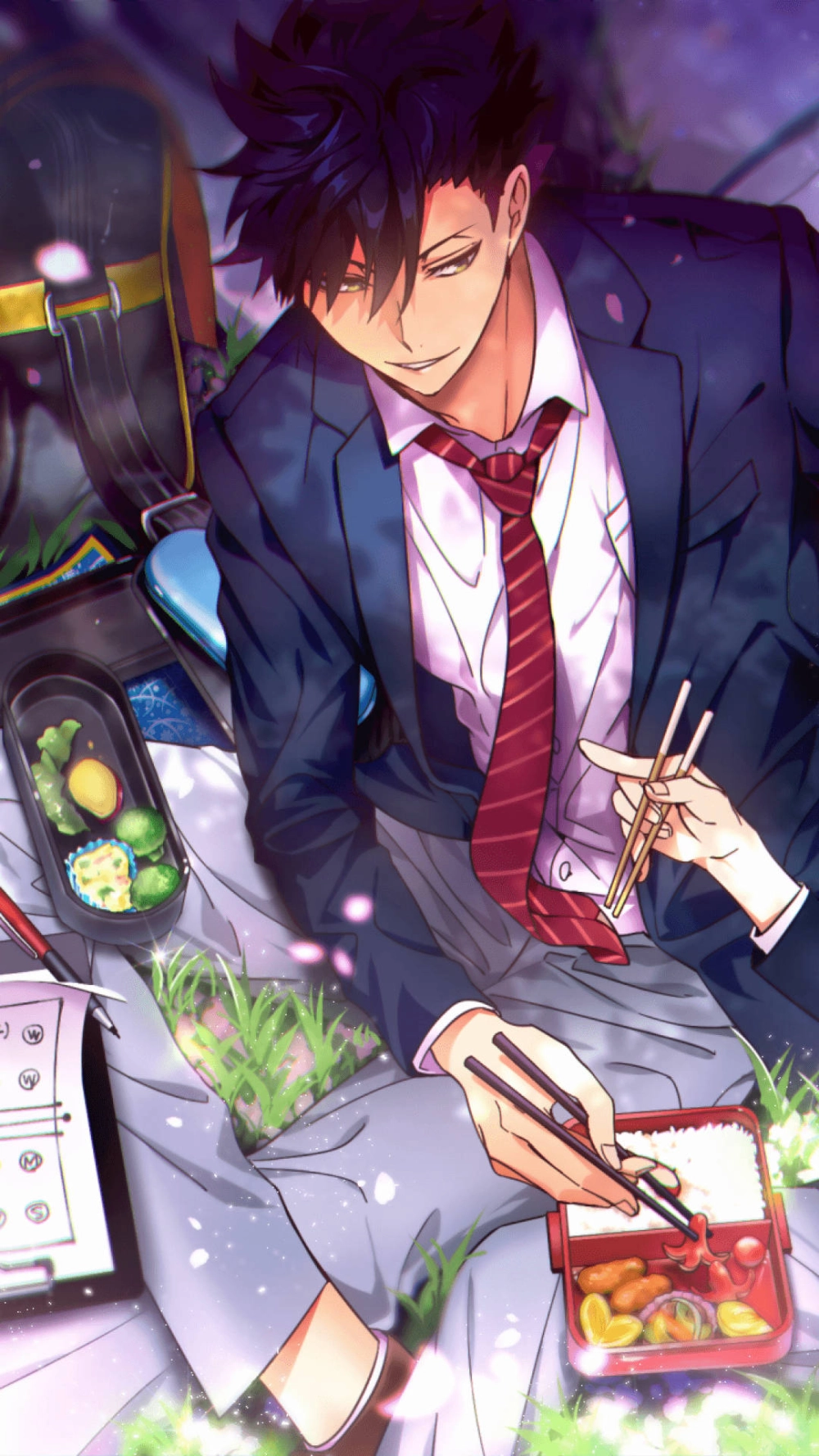 Anime Kuroo thần thái đĩnh đạc trong từng khung hình