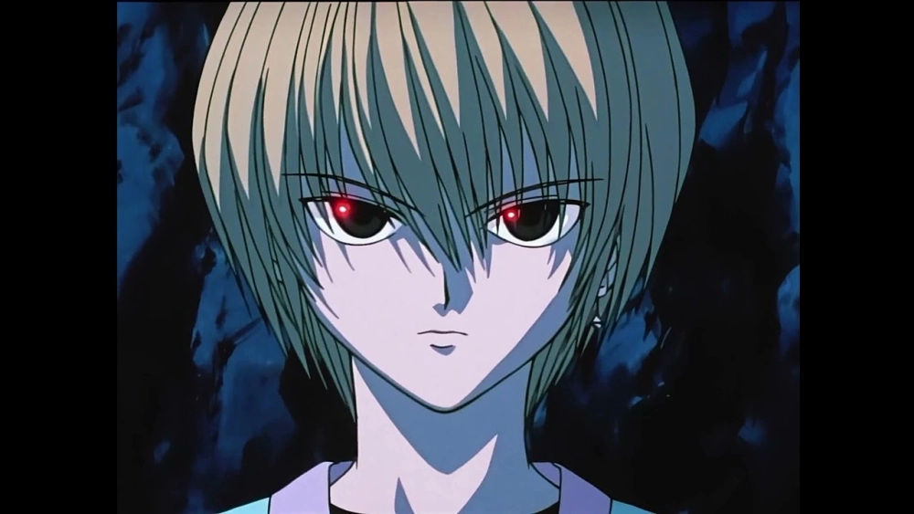 Kurapika vest là trang phục đặc trưng của nhân vật