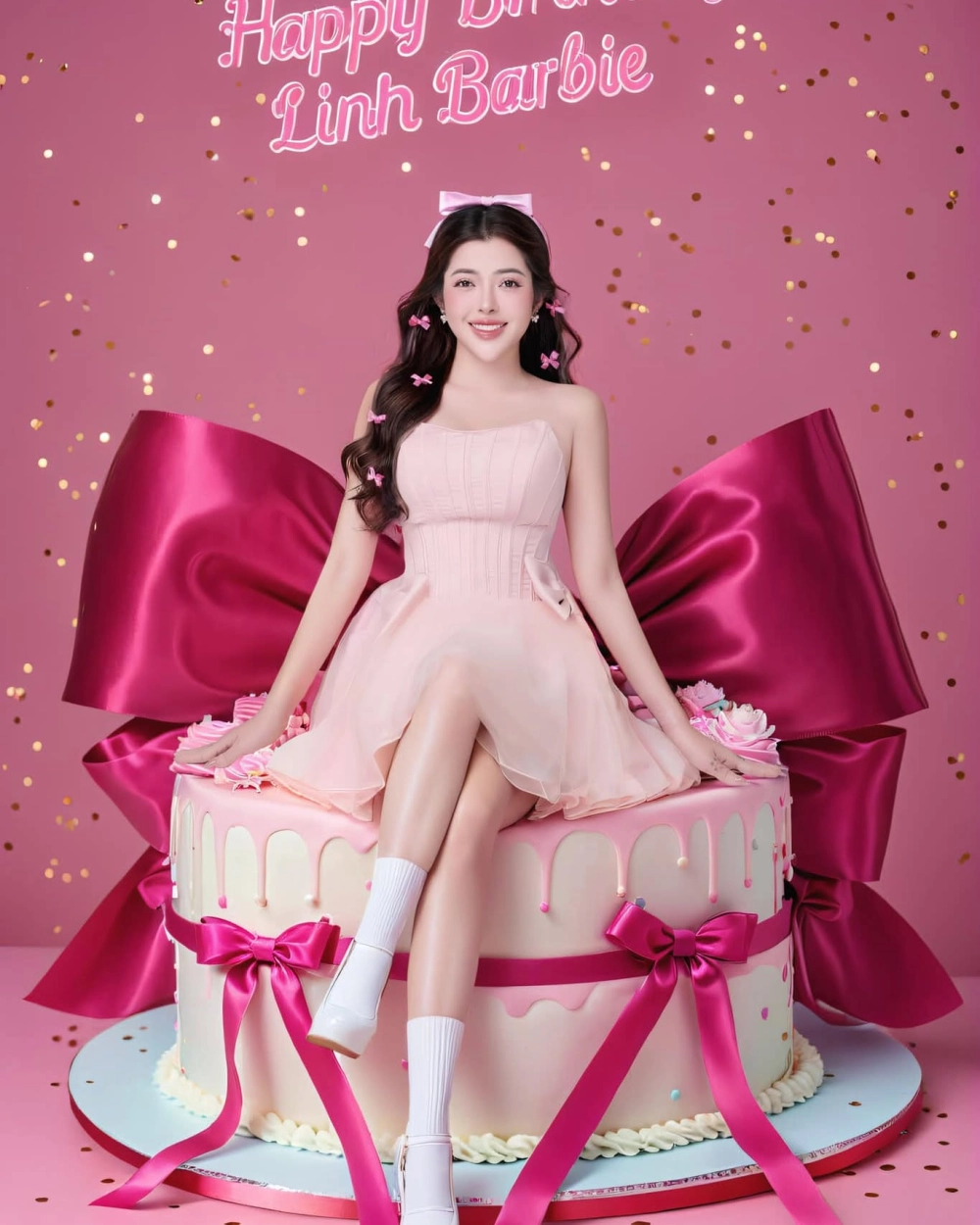 Phong cách cá tính nổi bật của Linh Barbie thu hút mọi ánh nhìn