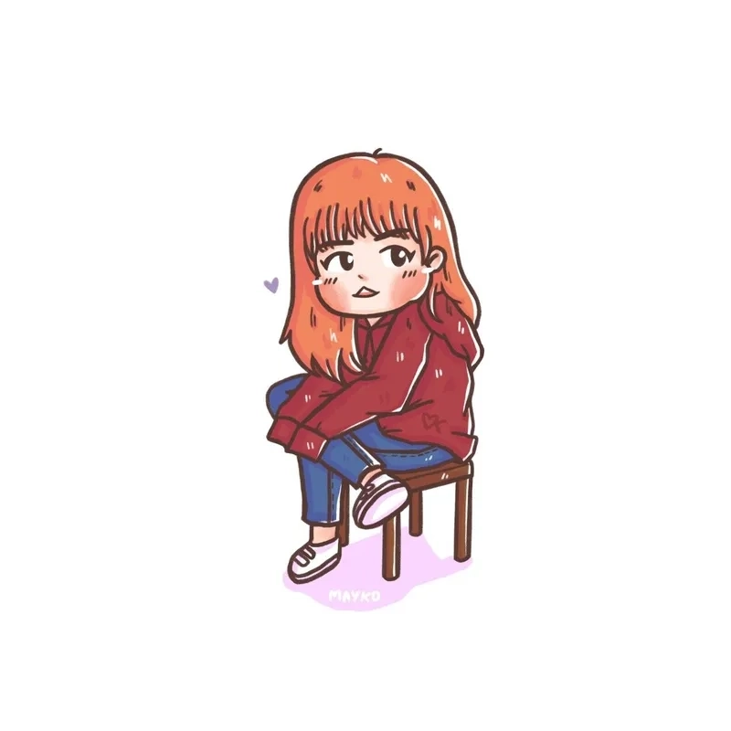 Tải ngay lisa chibi png cực nét