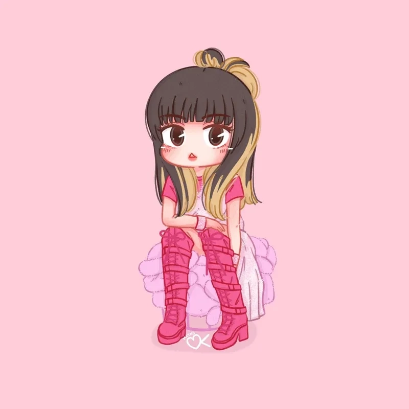 Tải về ảnh lisa chibi cute dễ thương