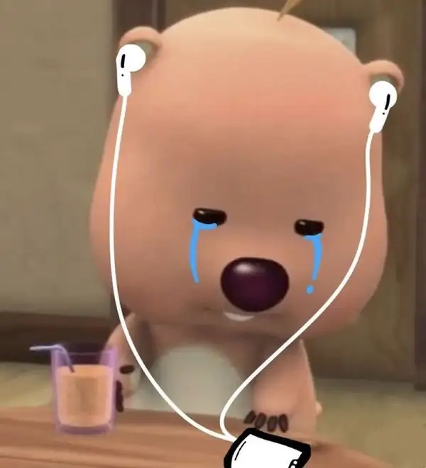 Nỗi buồn không thể cute hơn từ meme loopy khóc