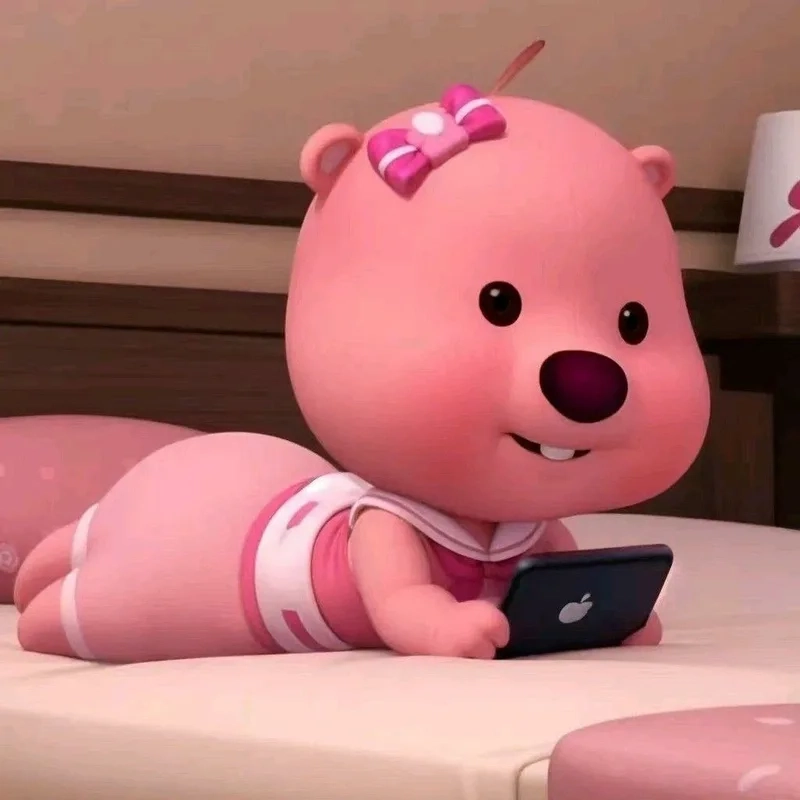 Trend mới đang hot: pink loopy meme siêu đáng yêu