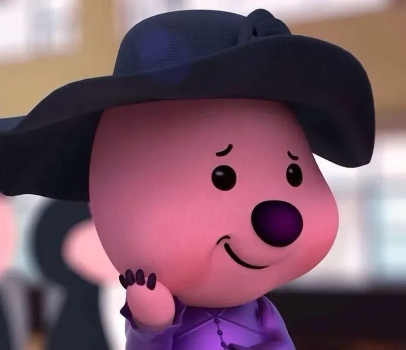 Nét mặt chất chơi từ meme loopy nhếch mép