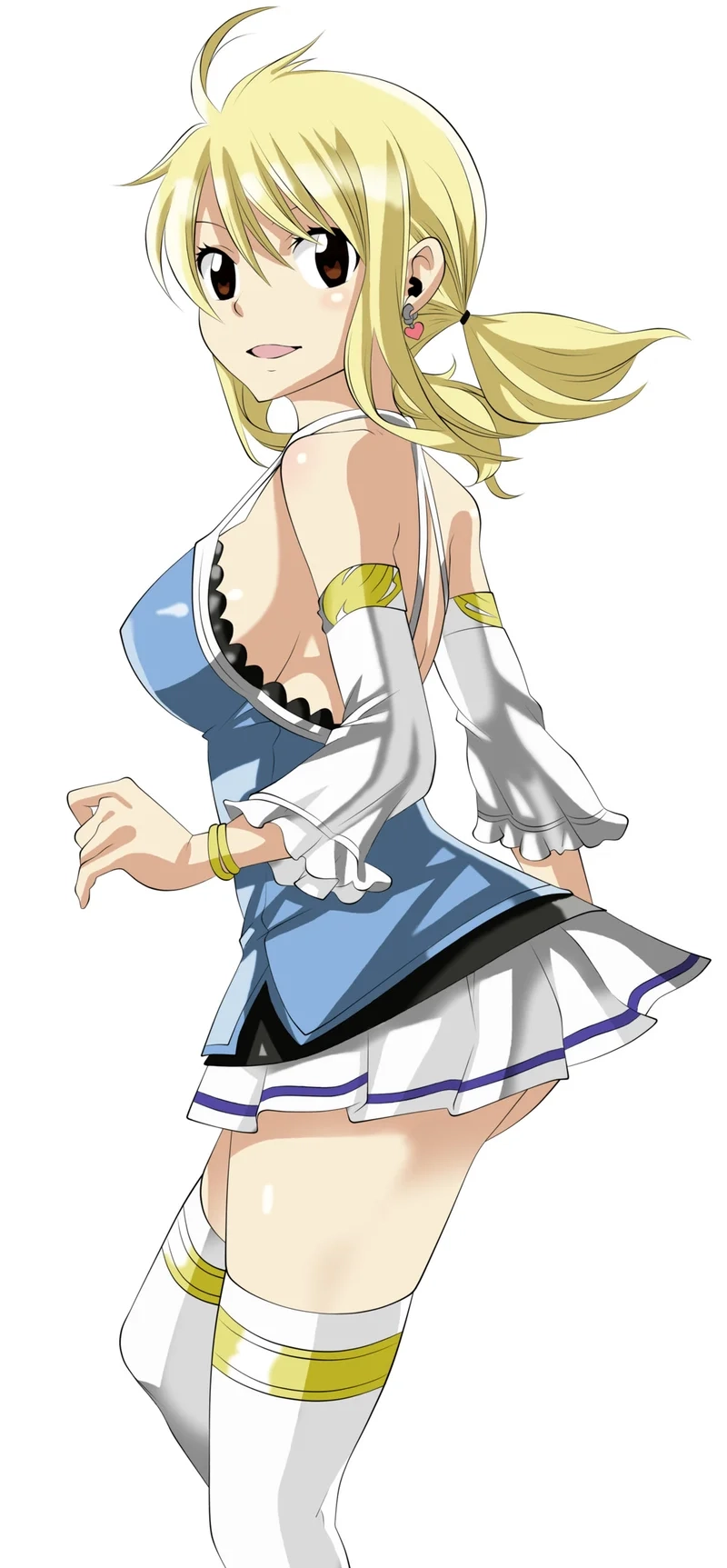 Lucy Heartfilia anime nổi bật với tính cách nhân hậu và quyết đoán