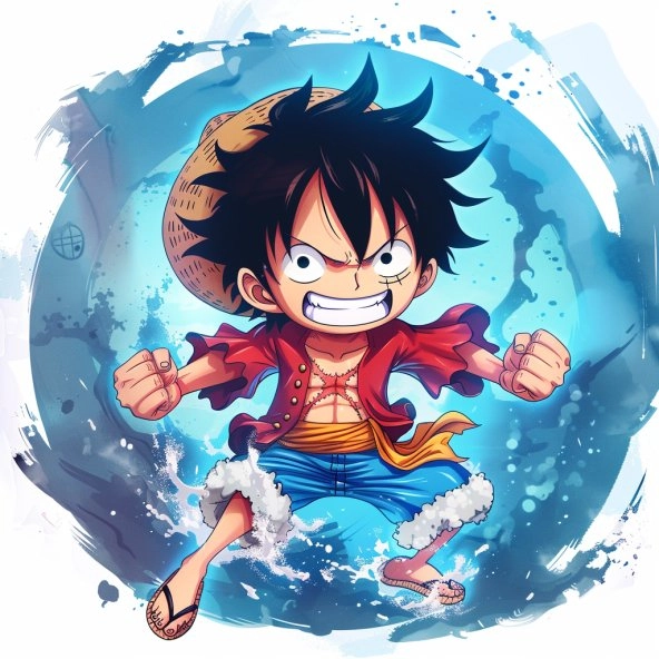 Xem bộ hình ảnh luffy chibi cực cute