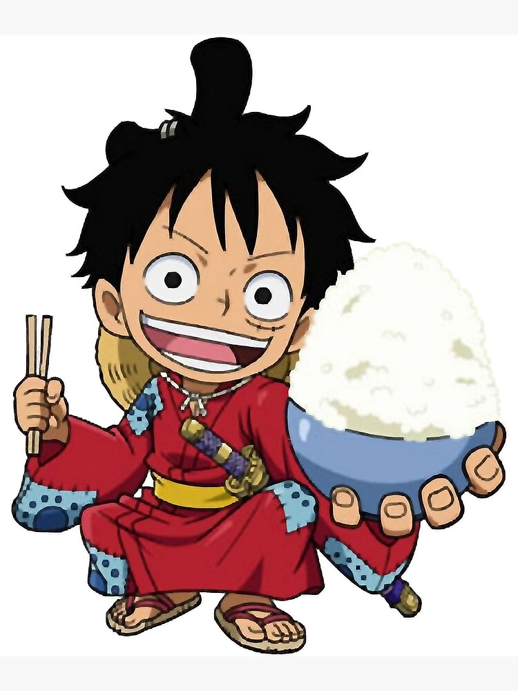 Tải ngay ảnh luffy gear 5 chibi siêu đẹp
