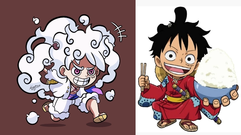 Ảnh luffy chibi là như thế nào