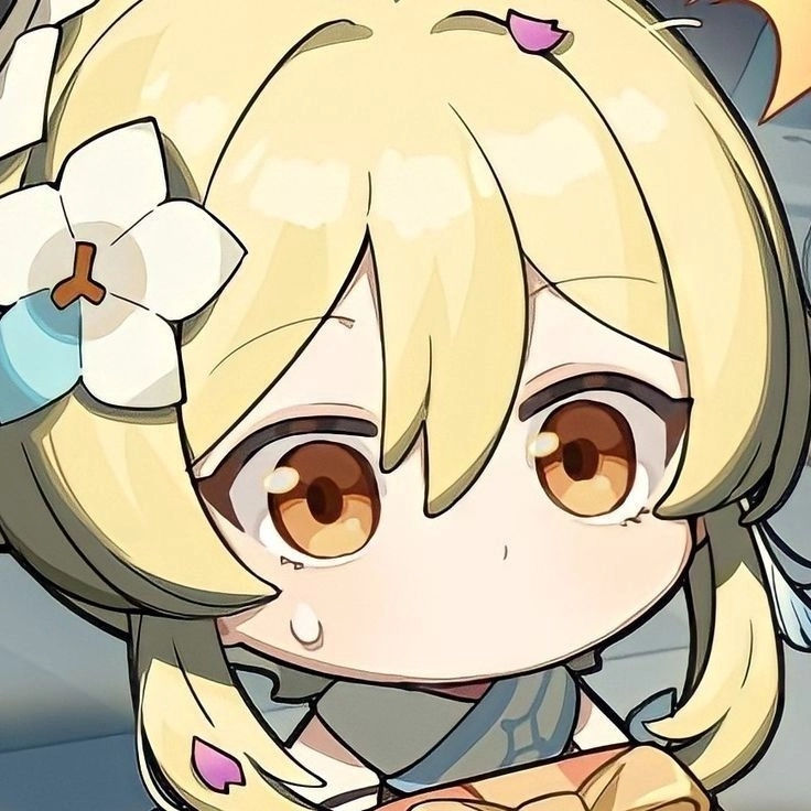 Bộ sưu tập aether lumine chibi đẹp