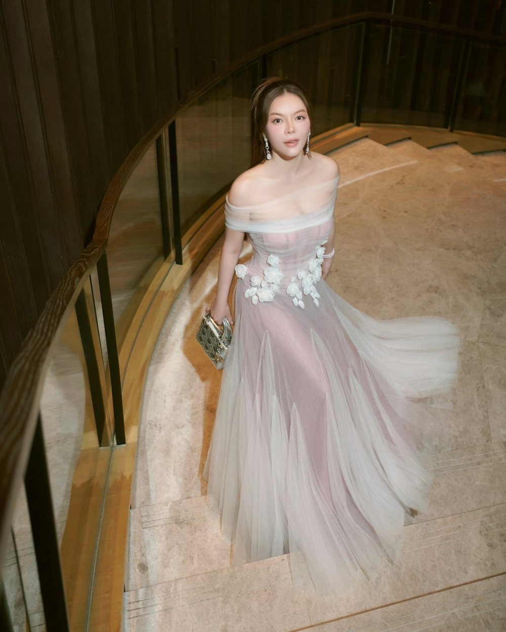 Ảnh trong cuộc họp quốc tế nơi Lý Nhã Kỳ nói tiếng Anh