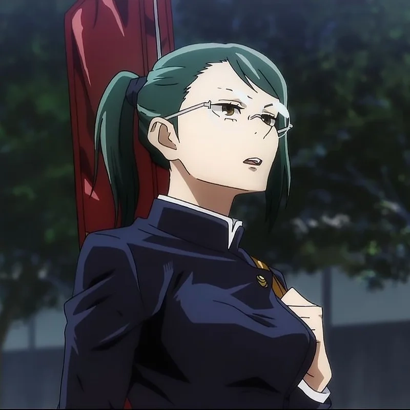 Maki anime khắc họa một nữ chiến binh phi thường