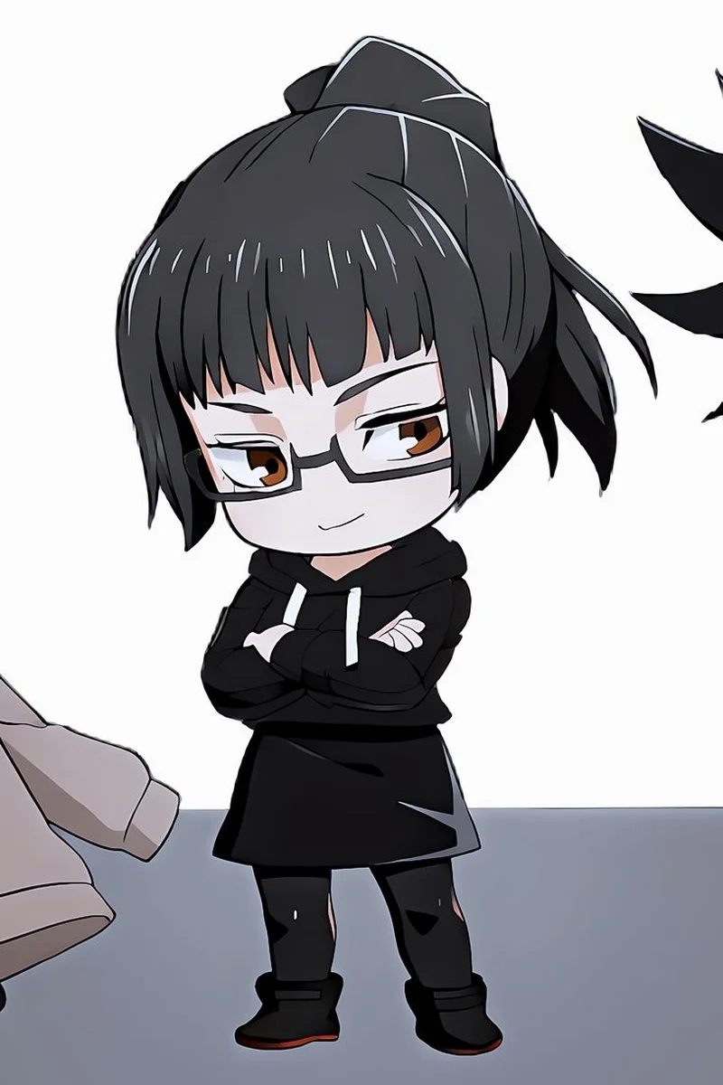 Maki chibi đáng yêu nhưng vẫn mang khí chất mạnh mẽ