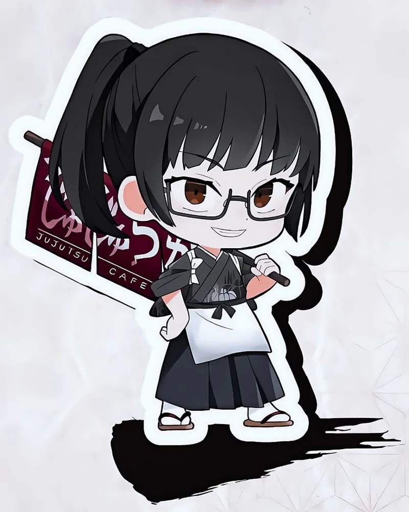 Maki chibi manga nhỏ nhắn nhưng đầy nội lực