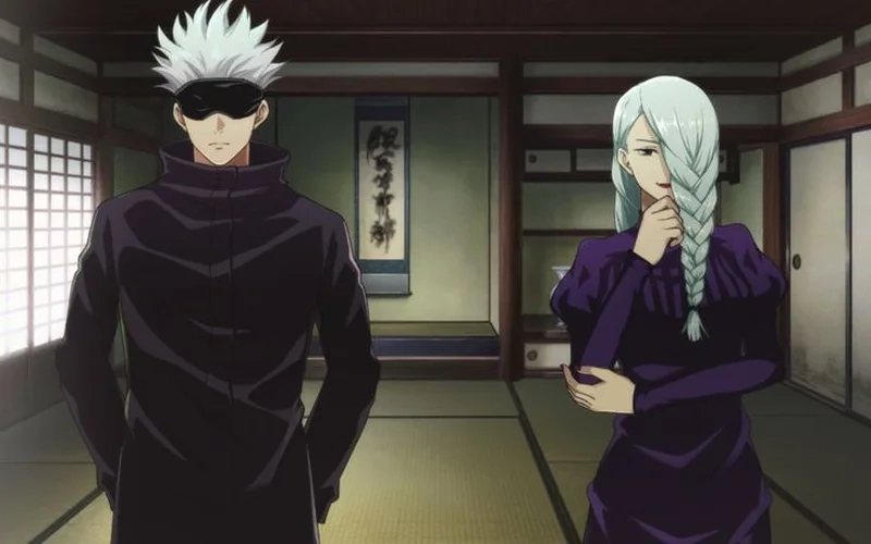 Gojo x Mei khiến khung cảnh trở nên căng thẳng