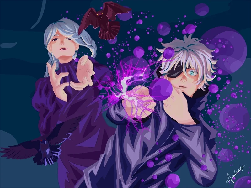 Mei Mei x Gojo Satoru làm fan bấn loạn vì khí chất