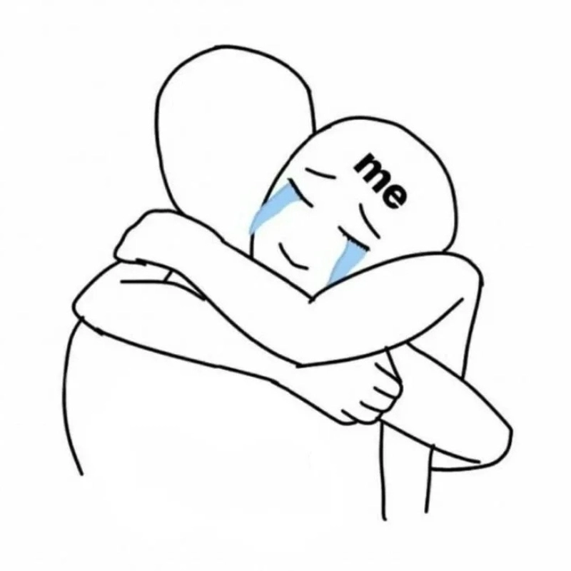 Cảm xúc dạt dào với bộ ảnh meme an ủi trending
