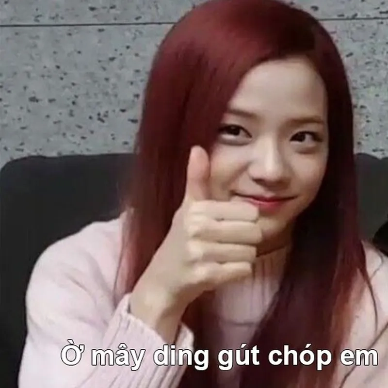Dễ thương hết nấc với blackpink meme gif