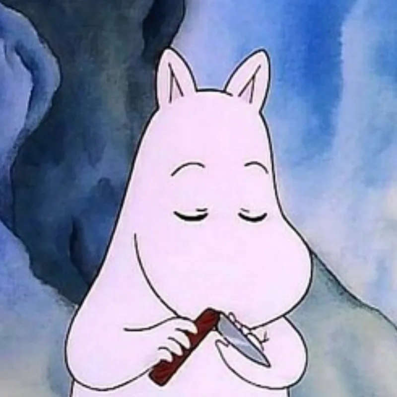 Ánh mắt này không đùa đâu meme cầm dao