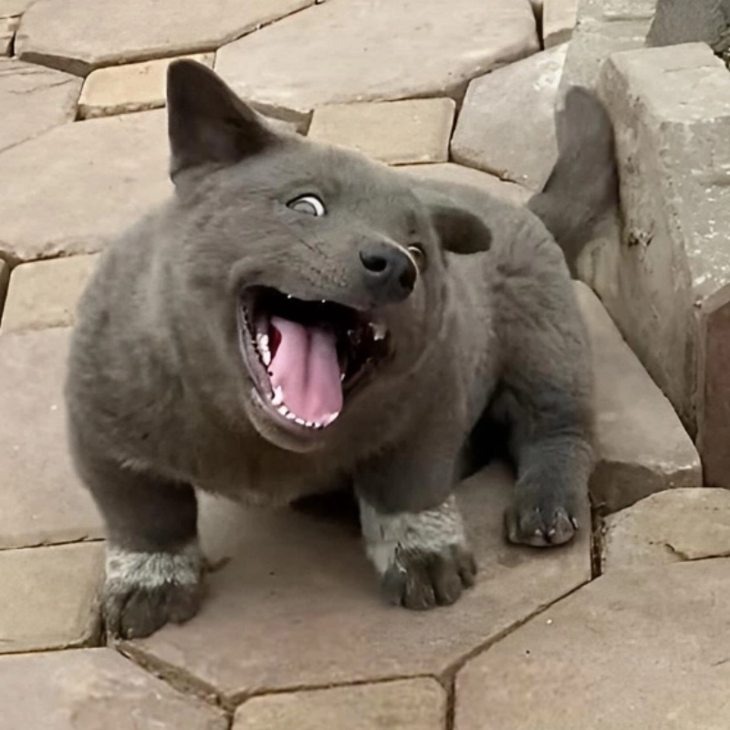 Bị dúi nhẹ một cái như trong meme chó dúi cũng đủ bay màu