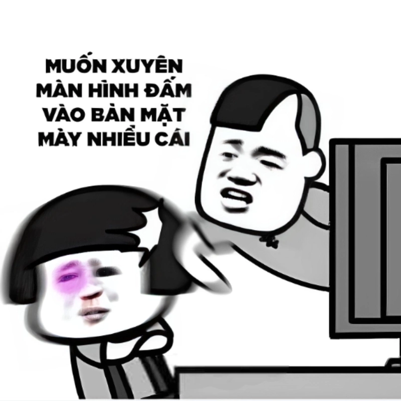 Gặp người thích drama thì ai chửi mắng thì ta giả điếc meme là cứu cánh
