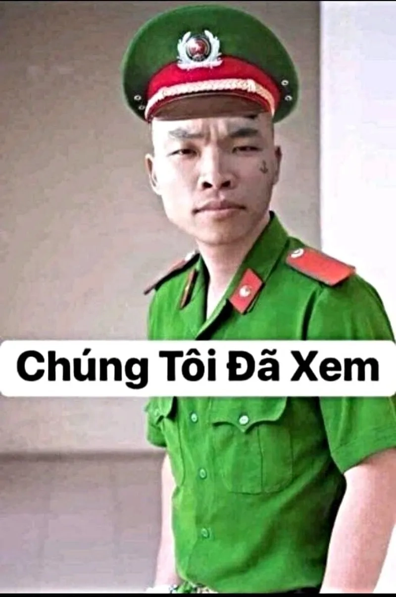 Tình huống bất ngờ ai cũng dùng báo công an meme để giải quyết