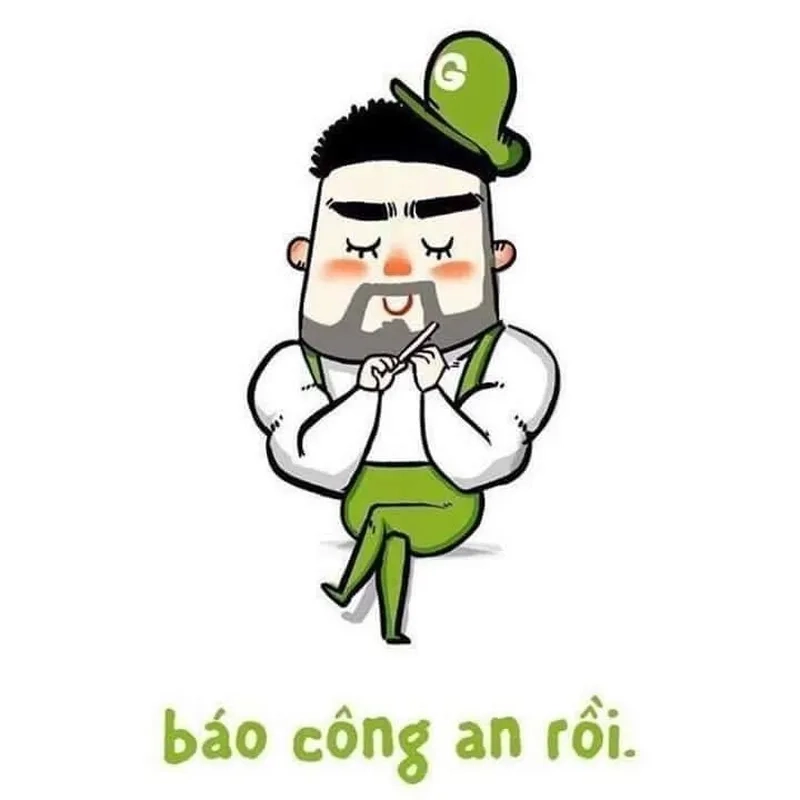 Khi vấn đề nghiêm trọng, không thể thiếu công an vào cuộc meme
