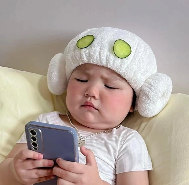 Fan Hàn chắc chắn mê meme em bé hàn quốc có chữ
