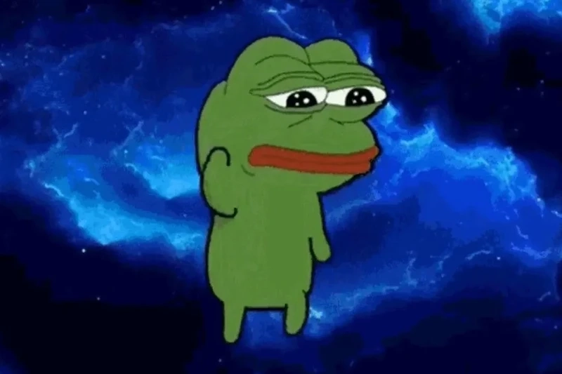 Tải ngay ảnh meme ếch xanh chất nhất hệ mặt trời