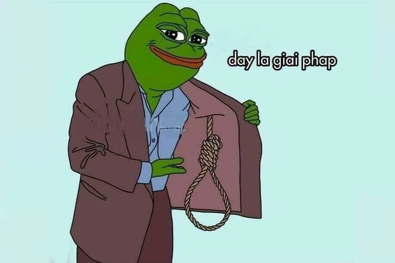 Biểu tượng cảm xúc sống động ếch xanh kermit meme