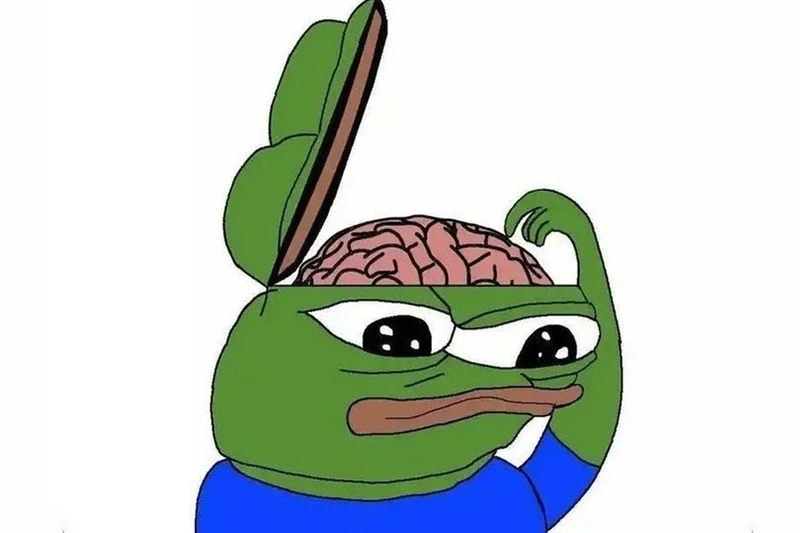 Im lặng là vàng với meme ếch xanh im lặng