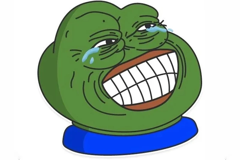 Không thể rời mắt khỏi ếch xanh meme gif