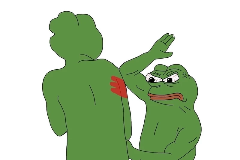 Hề nhưng không hề với meme ếch xanh chúa hề