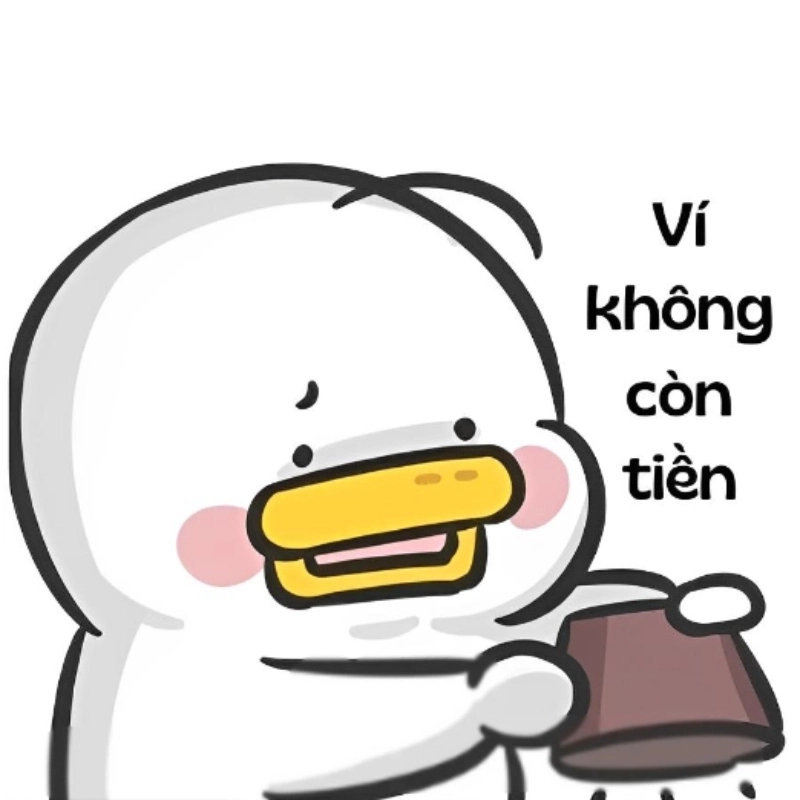 Đỉnh cao của đau ví là hết tiền meme