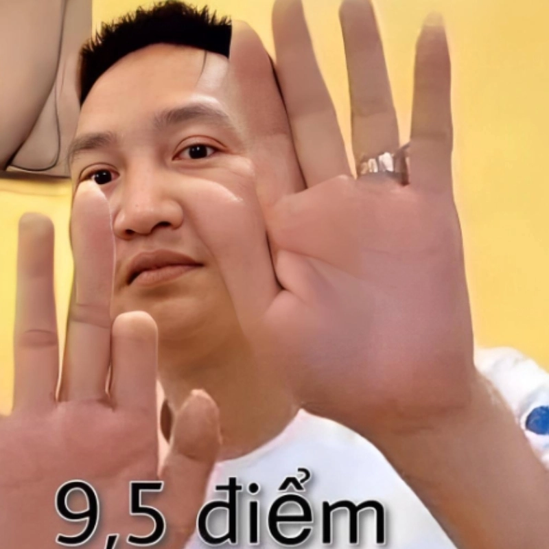 Điểm số thấp khiến ai cũng cần meme 9 5 điểm an ủi