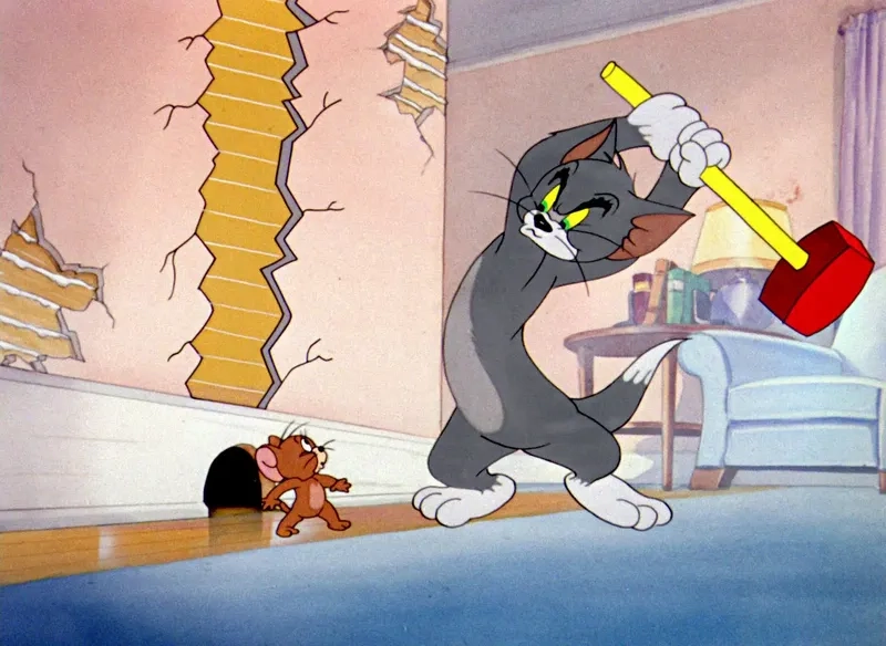 Lầy lội có tổ chức cùng jerry tom meme