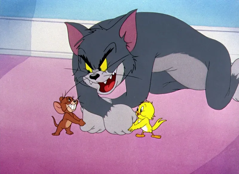Biểu cảm vô đối trong mèo tom meme tom and jerry