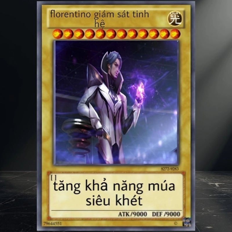 Cười ngất với bộ ảnh meme lá bài yugioh chế bá đạo