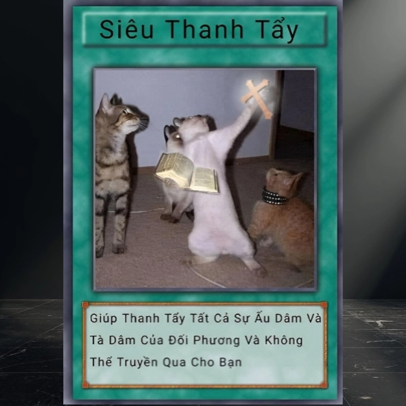 Loạt ảnh lá bài meme chế gây sốt cộng đồng mạng