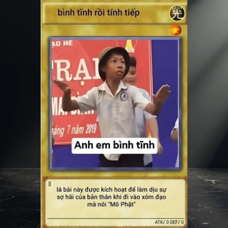 Cười bể bụng với bài meme 50 lá phiên bản giới hạn