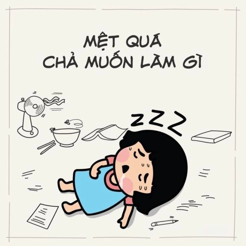 Cuộc đời chỉ gói gọn trong hai từ quá mệt mỏi