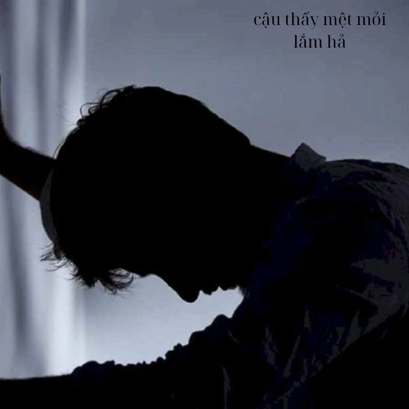 Cảm xúc chân thật nhất qua chắc cậu mệt mỏi lắm hả meme