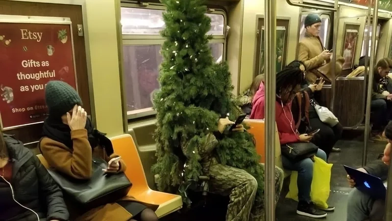 Giáng Sinh không thể thiếu meme cây thông noel