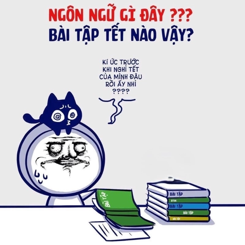 Thể hiện cá tính qua avatar meme tết độc đáo