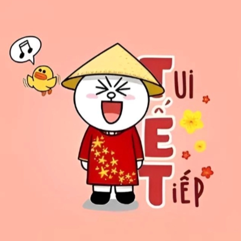 Gửi lời chúc vui vẻ với meme chúc tết ý nghĩa