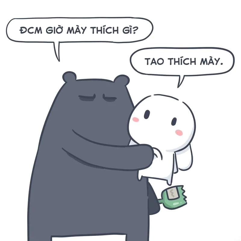 Bộ sưu tập siêu ngầu với hình meme thỏ bảy màu