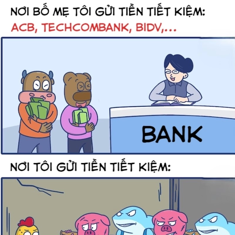 Khóc cười với loạt meme tiền viral khắp mạng xã hội